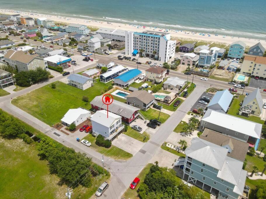 Shore Break At Cb - 1 Block To Beach Access Apartment Carolina Beach Luaran gambar